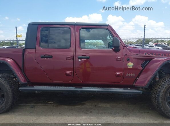 1C6JJTEG5ML615454 2021 JEEP GLADIATOR Red Vista interior de 360 grados