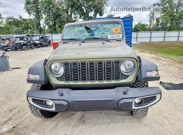1C6PJTAG1SL522279 2025 JEEP GLADIATOR Green Widok z przodu