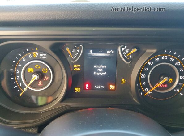 1C6PJTAG2TL154941 2026 JEEP GLADIATOR Black Вид щитка приладів