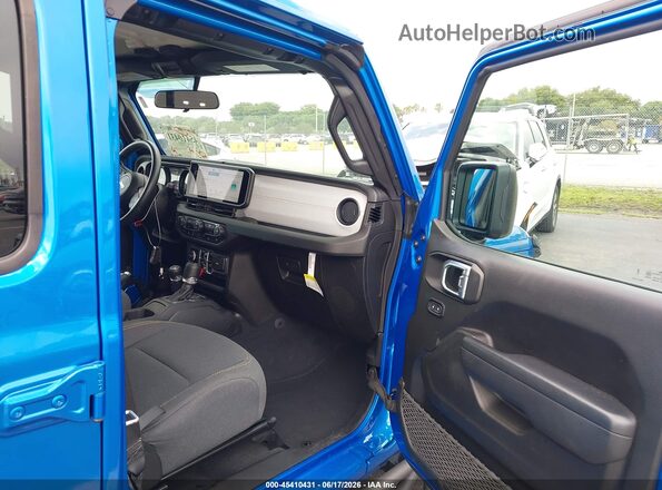 1C6PJTAG4SL503452 2025 JEEP GLADIATOR Blue Widok wnętrza z przodu