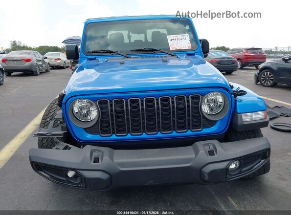 1C6PJTAG4SL503452 2025 JEEP GLADIATOR Blue Widok z przodu