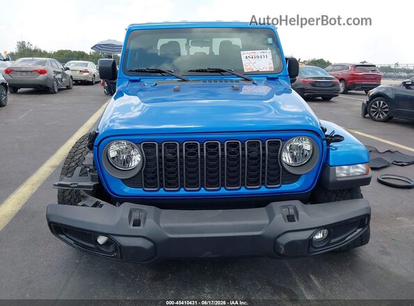 1C6PJTAG4SL503452 2025 JEEP GLADIATOR Blue Widok wnętrza z tyłu