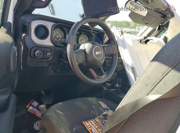 1C6PJTAG4SL514449 2025 JEEP GLADIATOR Белый Вид панели приборов