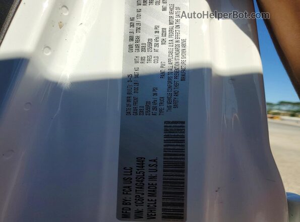 1C6PJTAG4SL514449 2025 JEEP GLADIATOR Белый Вид наклейки с VIN-кодом