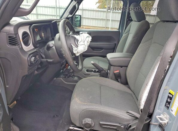 1C6PJTAG7SL503669 2025 JEEP GLADIATOR Gray წინა სალონის ხედი