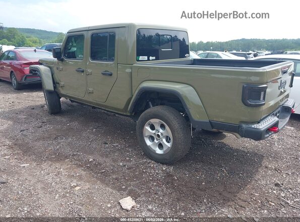 1C6PJTAG8SL548653 2025 JEEP GLADIATOR Green Հետևի ձախ