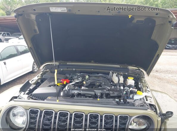 1C6PJTAG8SL548653 2025 JEEP GLADIATOR Green Հետևի տեսք