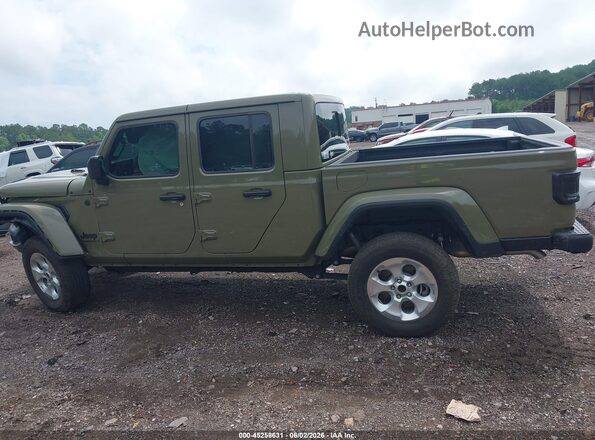 1C6PJTAG8SL548653 2025 JEEP GLADIATOR Green Սալոնի 360 աստիճան տեսք