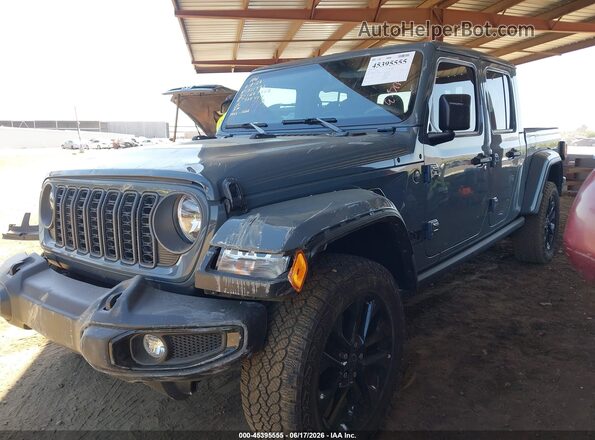 1C6PJTAGXSL511992 2025 JEEP GLADIATOR Gray Առջևի ձախ երեք քառորդ տեսարան