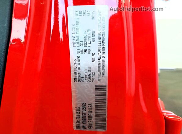 1C6RJTEGXTL150915 2026 JEEP GLADIATOR Красный 
