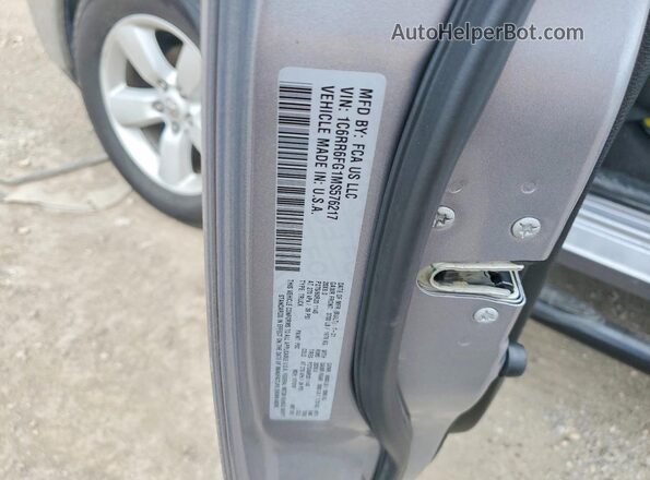 1C6RR6FG1MS576217 2021 RAM 1500 Silver 