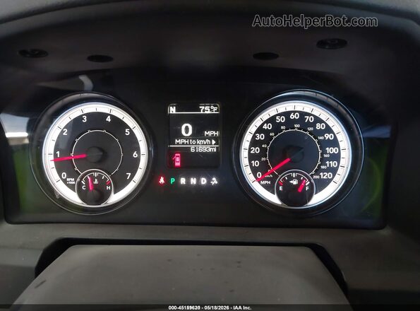 1C6RR6FG2HS614799 2017 RAM 1500 White Вид задніх сидінь