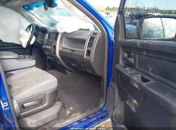 1C6RR6FG2KS685914 2019 RAM 1500 CLASSIC Blue წინა სალონის ხედი