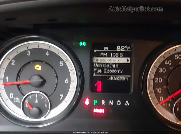 1C6RR6FG3GS383006 2016 RAM 1500 Red Հետևի նստատեղերի տեսք
