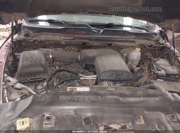 1C6RR6FG3GS383006 2016 RAM 1500 Red Հետևի տեսք