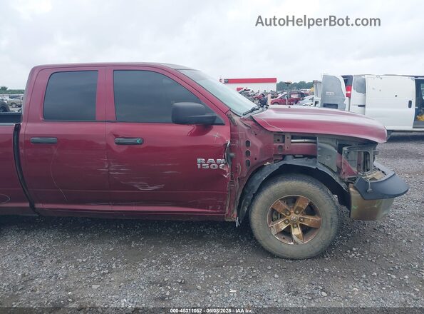 1C6RR6FG8JS195461 2018 RAM 1500 Maroon 