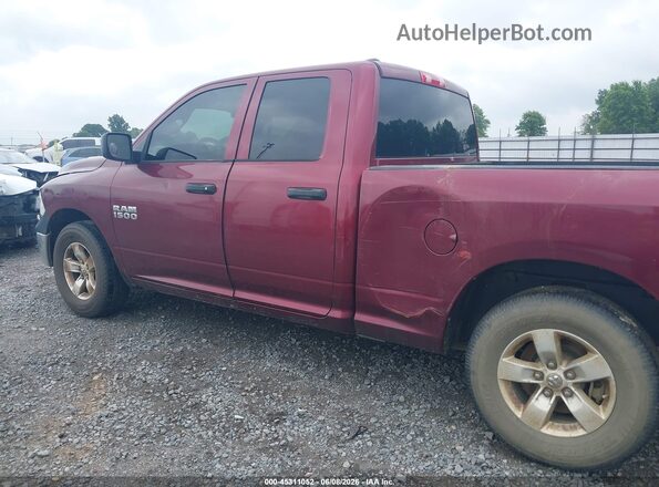 1C6RR6FG8JS195461 2018 RAM 1500 Maroon 