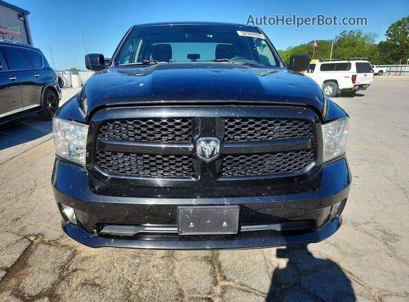 1C6RR6FG9HS683537 2017 RAM 1500 Black Widok z przodu