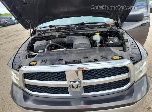 1C6RR6FGXMS512029 2021 RAM 1500 Серый Вид задней части салона