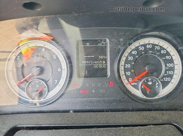 1C6RR6FT0LS151888 2020 RAM 1500 Black ხელსაწყოთა პანელის ხედი