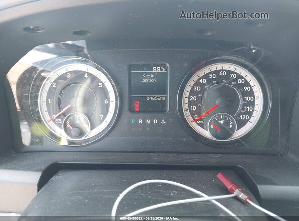 1C6RR6FT3KS745955 2019 RAM 1500 CLASSIC Gray უკანა სავარძლების ხედი