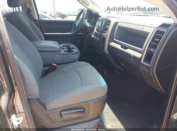 1C6RR6FT3KS745955 2019 RAM 1500 CLASSIC Gray წინა სალონის ხედი