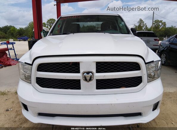 1C6RR6FT4HS723794 2017 RAM 1500 White Սարքավորումների վահանակի տեսք