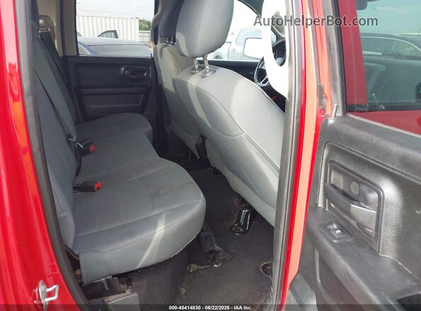 1C6RR6FT4HS744337 2017 RAM 1500 Red VIN կոդի պիտակի տեսք