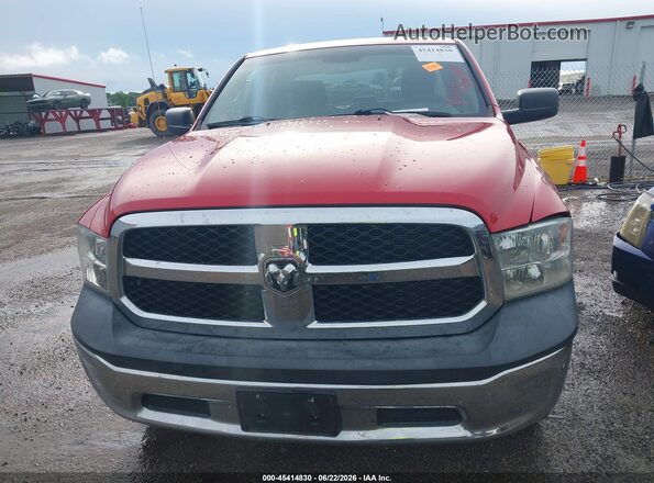1C6RR6FT4HS744337 2017 RAM 1500 Red Սարքավորումների վահանակի տեսք
