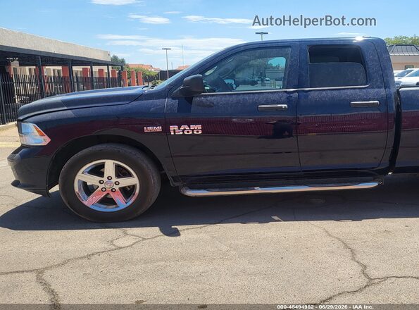 1C6RR6FT5HS866348 2017 RAM 1500 Синий Вид щитка приборов