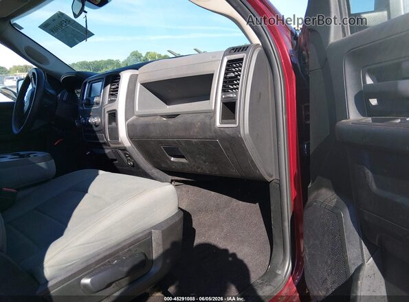 1C6RR6FT8HS847227 2017 RAM 1500 Бордовый Вид салона спереди