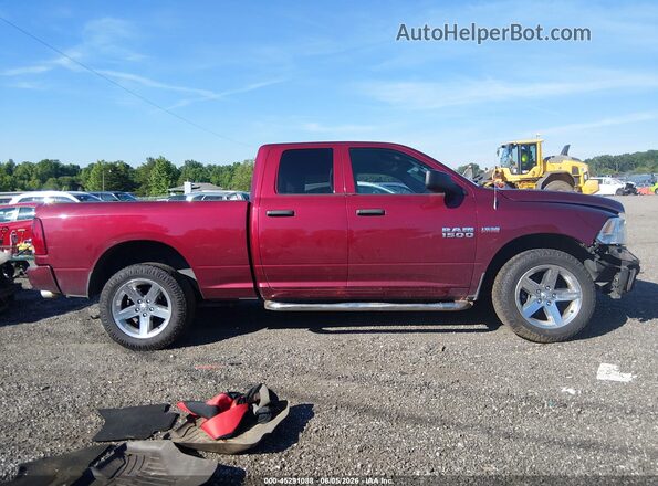 1C6RR6FT8HS847227 2017 RAM 1500 Бордовый Панорамный вид салона 360°