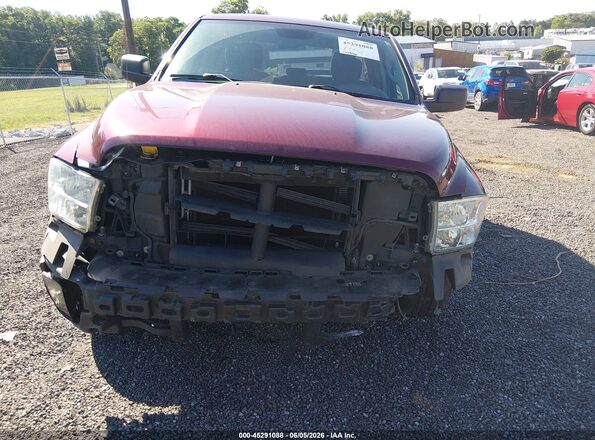 1C6RR6FT8HS847227 2017 RAM 1500 Бордовый Вид спереди