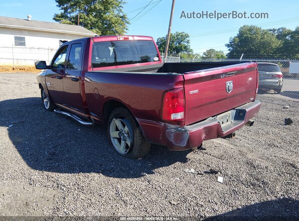 1C6RR6FT8HS847227 2017 RAM 1500 Бордовый Задняя левая четверть