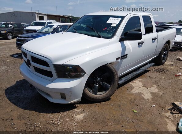 1C6RR6FT8JS244820 2018 RAM 1500 Белый Передняя левая четверть