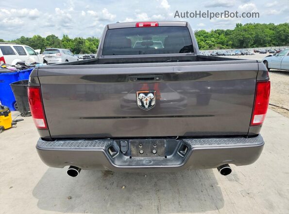 1C6RR6FTXJS193529 2018 RAM 1500 Gray Rear view