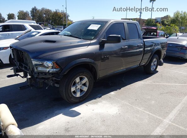 1C6RR6GG0MS545149 2021 RAM 1500 CLASSIC Black Առջևի ձախ երեք քառորդ տեսարան