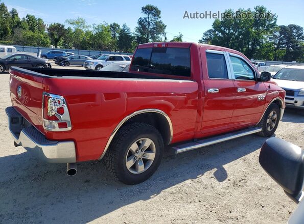 1C6RR6GG1HS722846 2017 RAM 1500 Red უკანა მარჯვენა