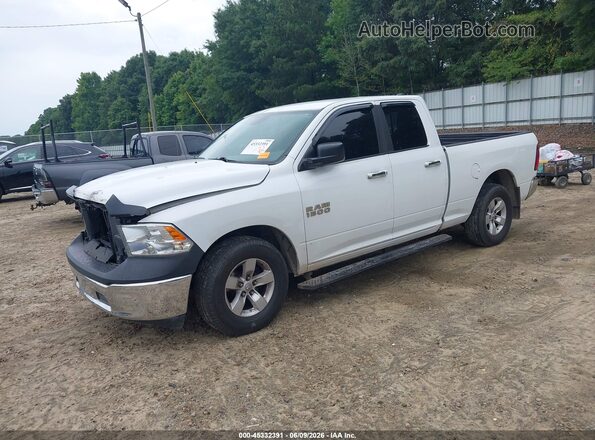 1C6RR6GG4GS227314 2016 RAM 1500 White Առջևի ձախ երեք քառորդ տեսարան