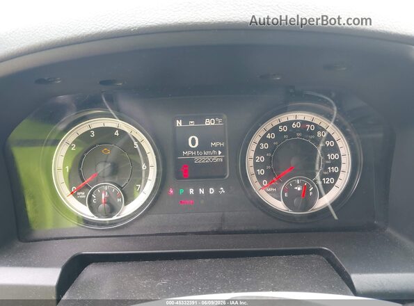 1C6RR6GG4GS227314 2016 RAM 1500 White Հետևի նստատեղերի տեսք