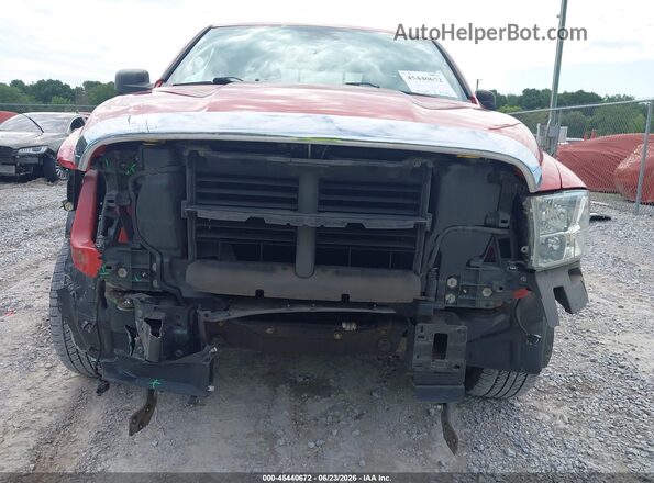 1C6RR6GG8GS394811 2016 RAM 1500 Red წინა ხედი