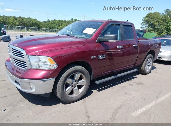1C6RR6GT3JS211237 2018 RAM 1500 Burgundy Front left
