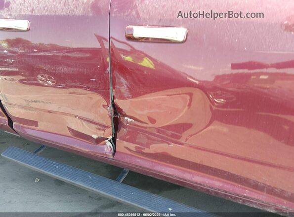 1C6RR6GT3JS211237 2018 RAM 1500 Burgundy Front view