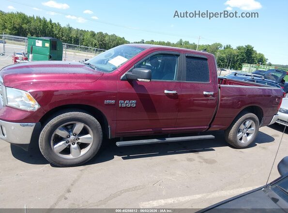 1C6RR6GT3JS211237 2018 RAM 1500 Burgundy 360 interior view