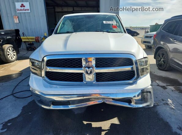 1C6RR6GT5JS173588 2018 RAM 1500 White Front view