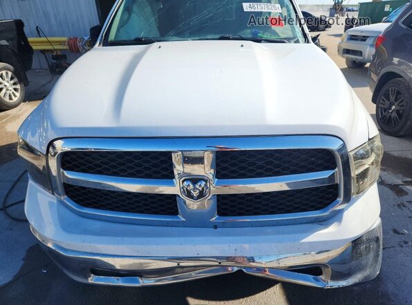 1C6RR6GT5JS173588 2018 RAM 1500 White Rear interior view
