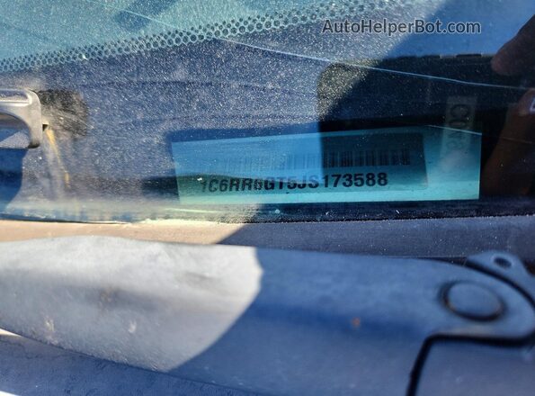 1C6RR6GT5JS173588 2018 RAM 1500 White Engine compartment view