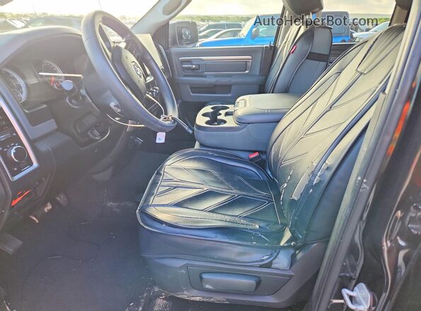 1C6RR6GTXGS201040 2016 RAM 1500 Black Front interior view