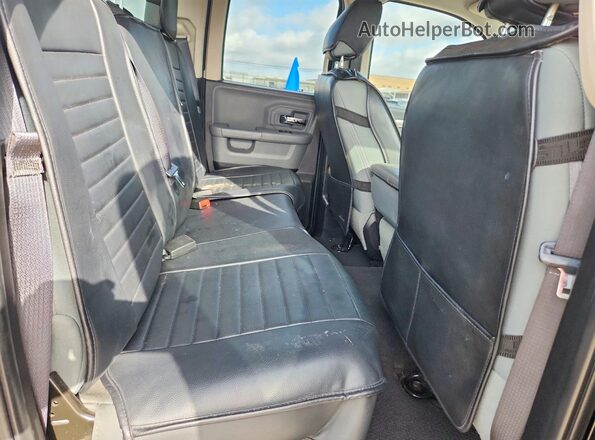 1C6RR6GTXGS201040 2016 RAM 1500 Black Rear seats view