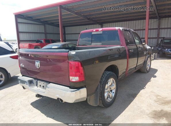 1C6RR6GTXHS856140 2017 RAM 1500 Темно-бордовый Задняя правая четверть